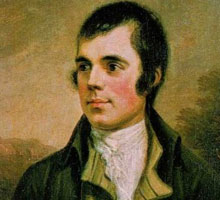 Robert Burns Ayrshire Tour - Portrait from National Gallery