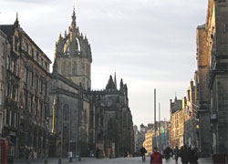 St. Giles Cathedral Edinburgh Royal Mile
