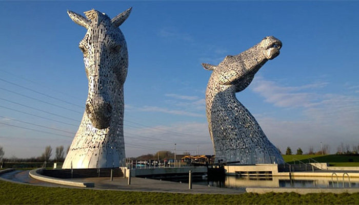 Private Tour to Falkirk Wheel and The Kelpies